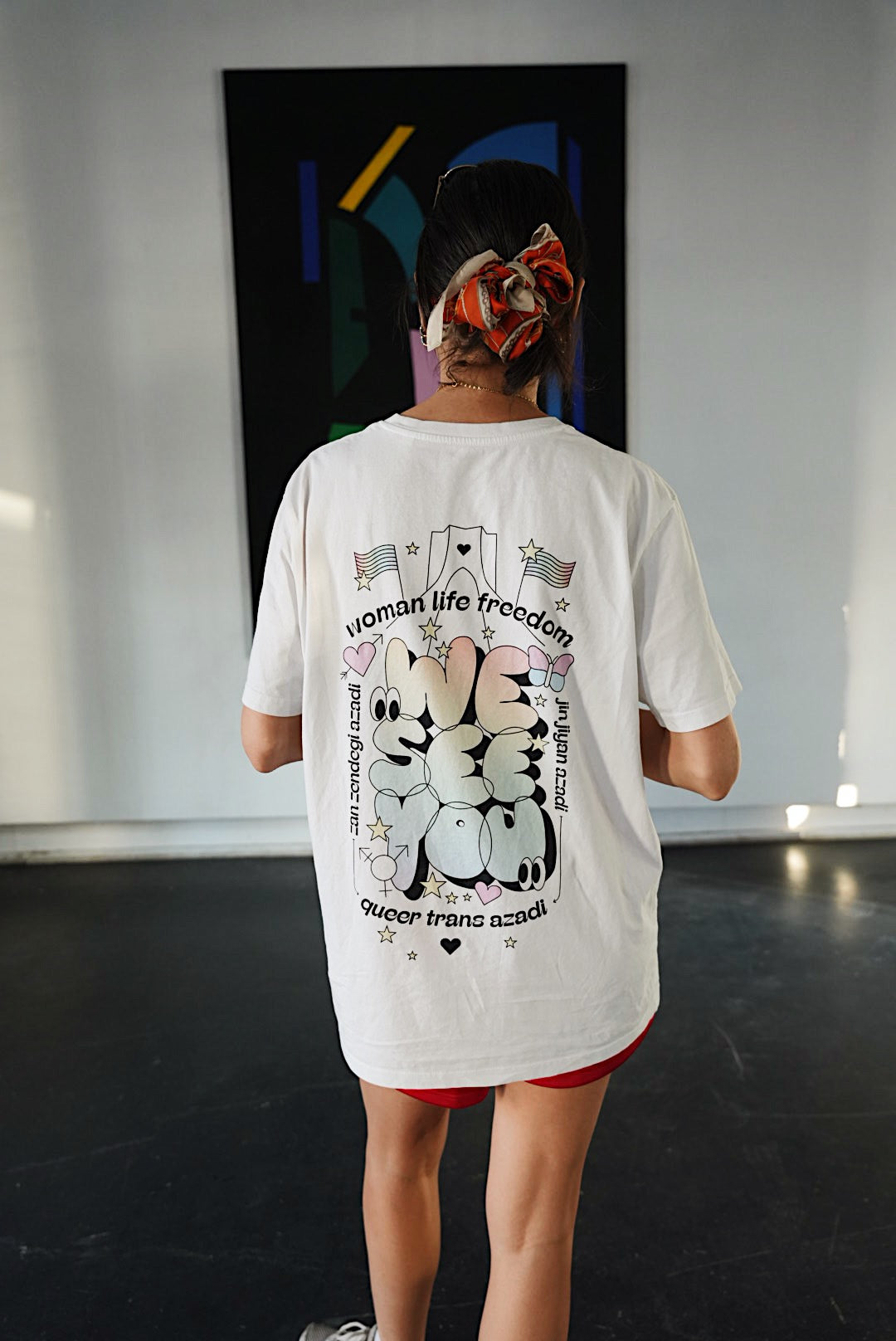 woman life freedom T-Shirt '23 - Organic Shirt