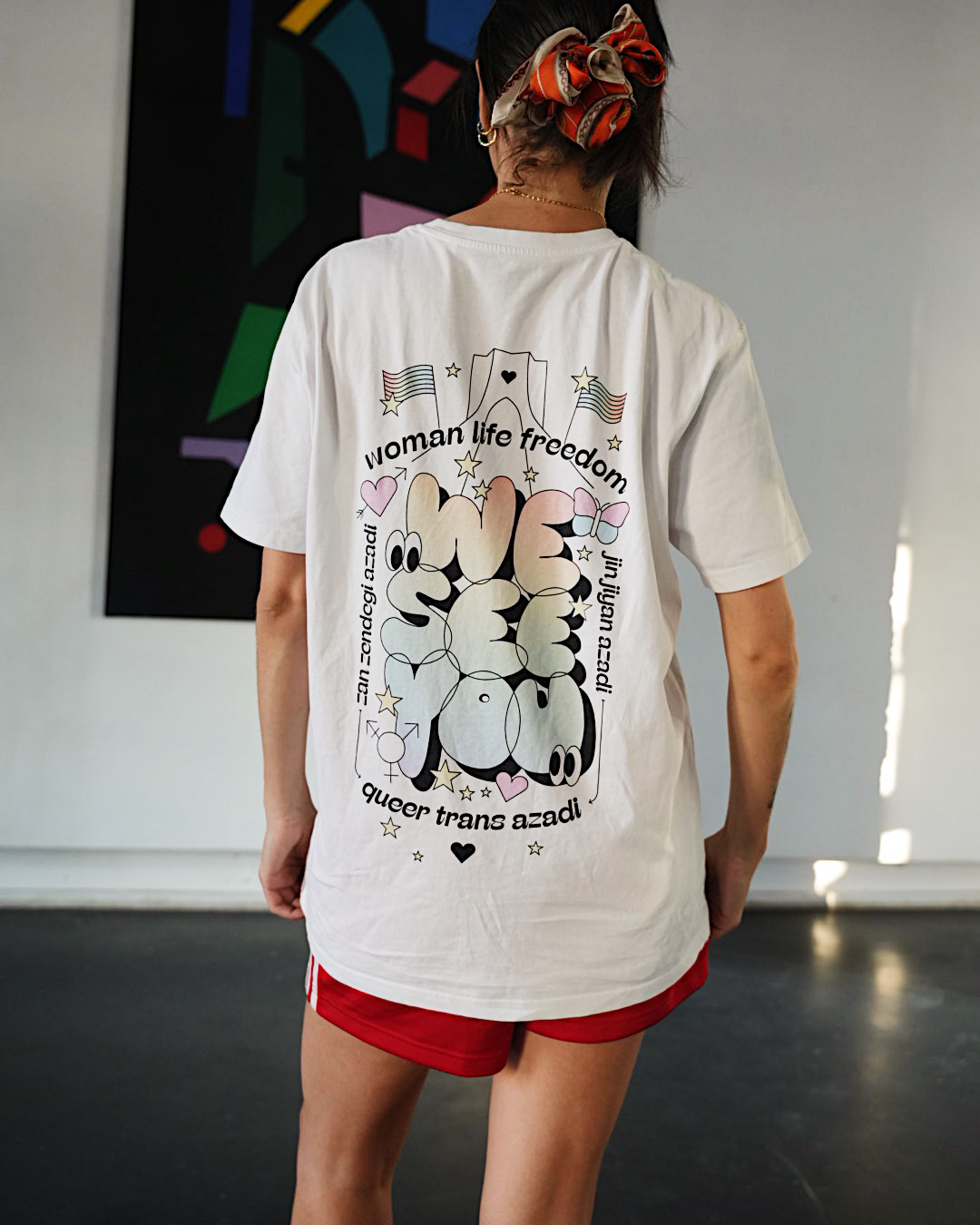 woman life freedom T-Shirt '23 - Organic Shirt