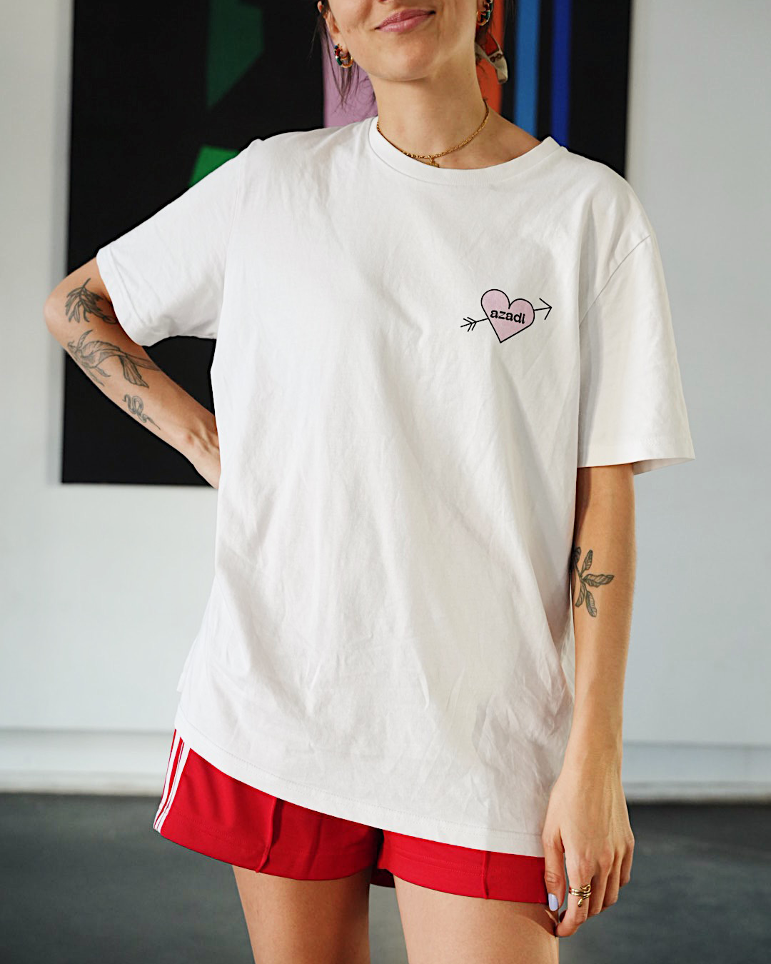 woman life freedom T-Shirt '23 - Organic Shirt